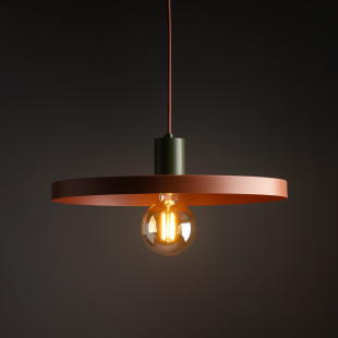 Lampa wisząca Sila Brick Green TK Lighting - Retro Design