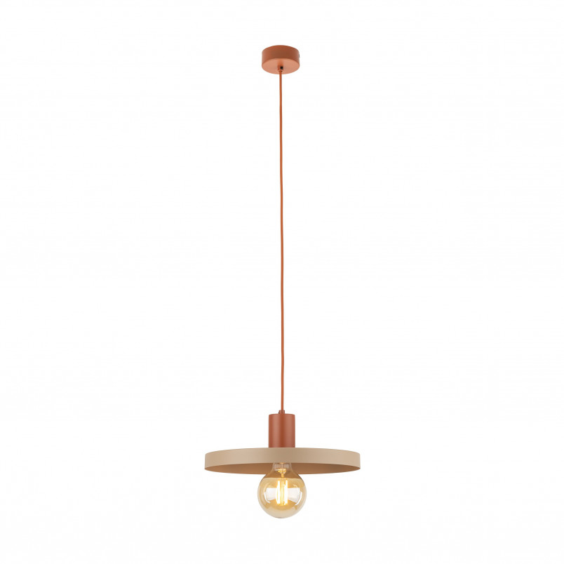 Lampa wisząca Sila Sabia Brick beżowa | TK Lighting