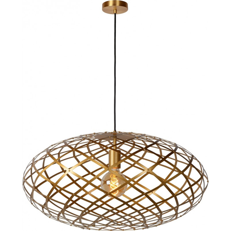 Lampa Wisząca Mosiądz Lucide Wolfram | Elegancki Design