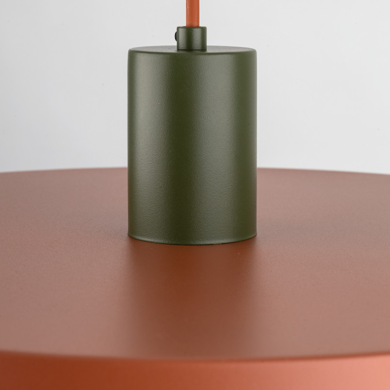 Lampa wisząca Sila Brick Green TK Lighting - Retro Design