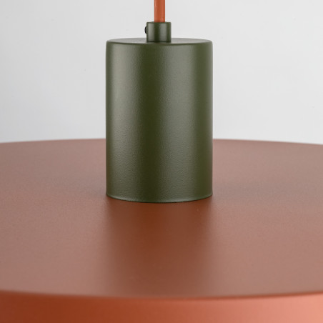 Lampa wisząca Sila Brick Green TK Lighting - Retro Design