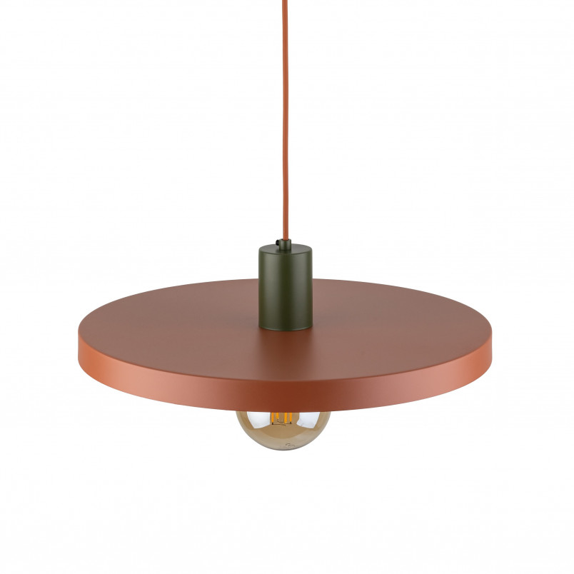 Lampa wisząca Sila Brick Green TK Lighting - Retro Design