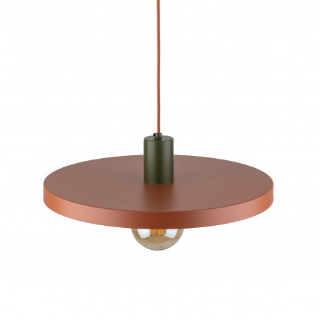 Lampa wisząca Sila Brick Green TK Lighting - Retro Design