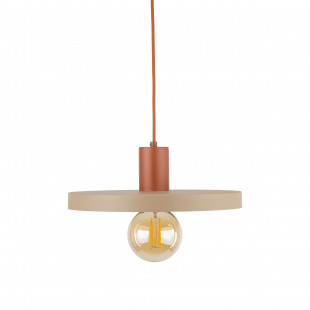Lampa wisząca Sila Sabia Brick beżowa | TK Lighting
