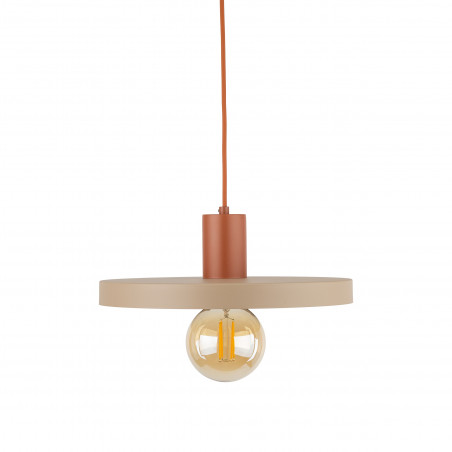 Lampa wisząca Sila Sabia Brick beżowa | TK Lighting