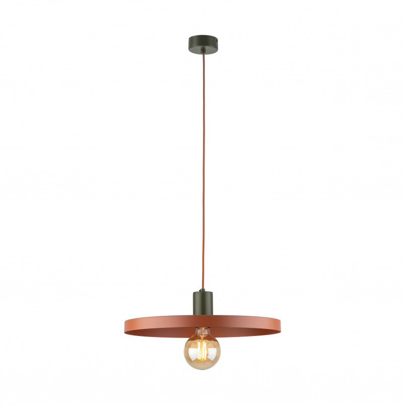 Lampa wisząca Sila Brick Green TK Lighting - Retro Design