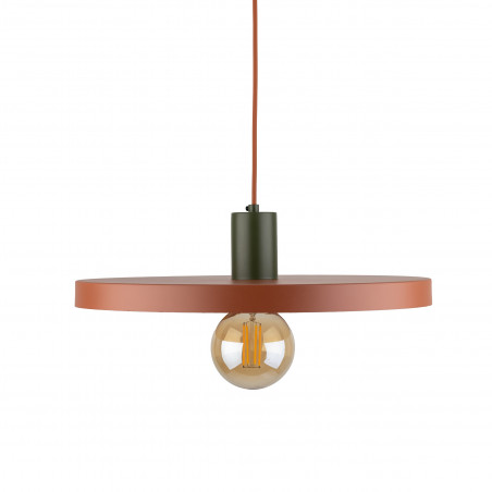 Lampa wisząca Sila Brick Green TK Lighting - Retro Design