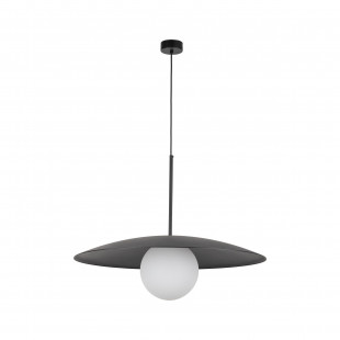 Lampa wisząca Slate | Metalowa z kulą szklaną | TK Lighting
