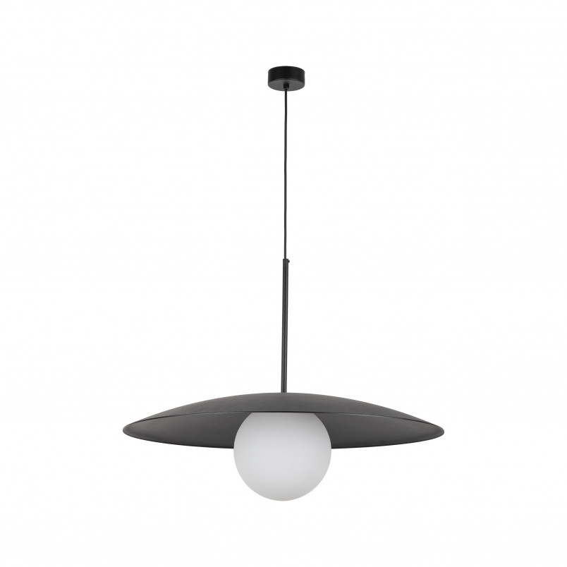Lampa wisząca Slate | Metalowa z kulą szklaną | TK Lighting