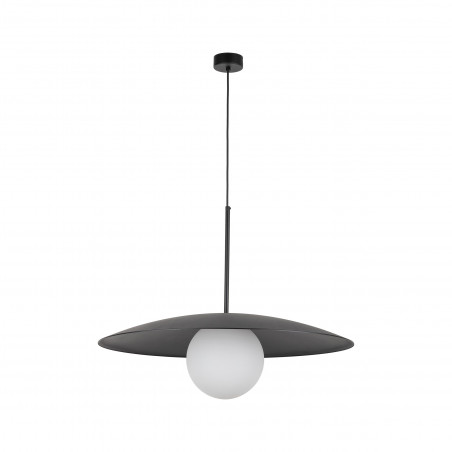 Lampa wisząca Slate | Metalowa z kulą szklaną | TK Lighting