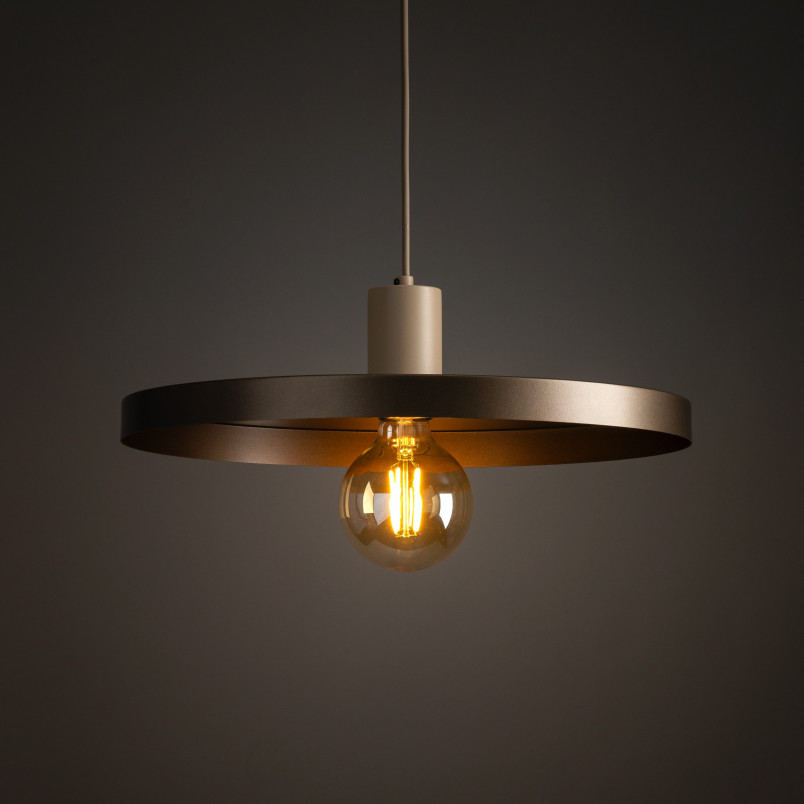Lampa wisząca Sila Sabia Brown | TK Lighting - 40cm