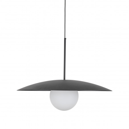 Lampa wisząca Slate | Metalowa z kulą szklaną | TK Lighting