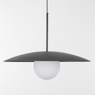 Lampa wisząca Slate | Metalowa z kulą szklaną | TK Lighting