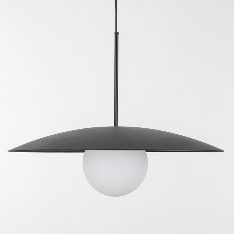 Lampa wisząca Slate | Metalowa z kulą szklaną | TK Lighting