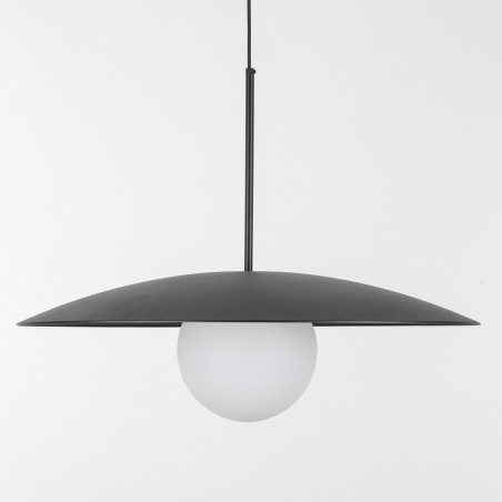 Lampa wisząca Slate | Metalowa z kulą szklaną | TK Lighting