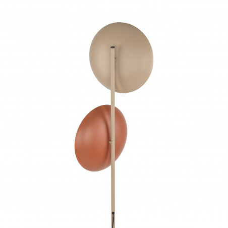 Lampa podłogowa Slate | 2 szklane kule | TK Lighting