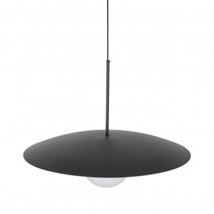 Lampa wisząca Slate | Metalowa z kulą szklaną | TK Lighting