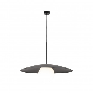 Lampa wisząca Slate | Metalowa z kulą szklaną | TK Lighting
