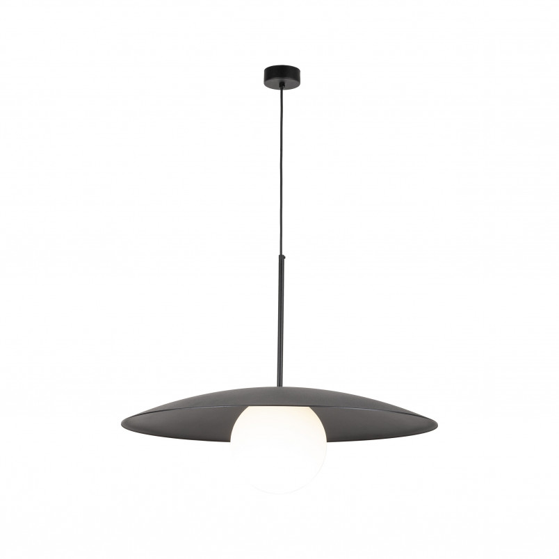 Lampa wisząca Slate | Metalowa z kulą szklaną | TK Lighting