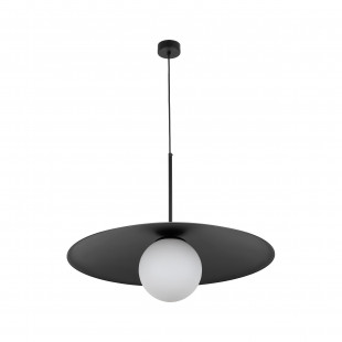 Lampa wisząca Slate | Metalowa z kulą szklaną | TK Lighting