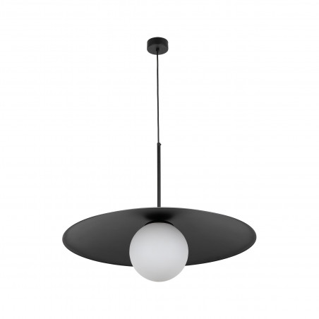 Lampa wisząca Slate | Metalowa z kulą szklaną | TK Lighting