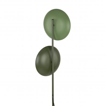 Lampa podłogowa biało-zielona TK Lighting - Szklane kule | Kup teraz!