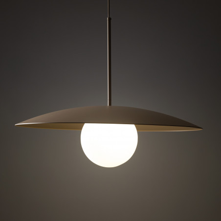 Lampa wisząca Slate Sabia - biały/beżowy TK Lighting | Kup teraz!