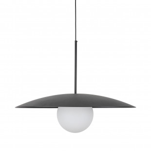 Lampa wisząca Slate | Metalowa z kulą szklaną | TK Lighting