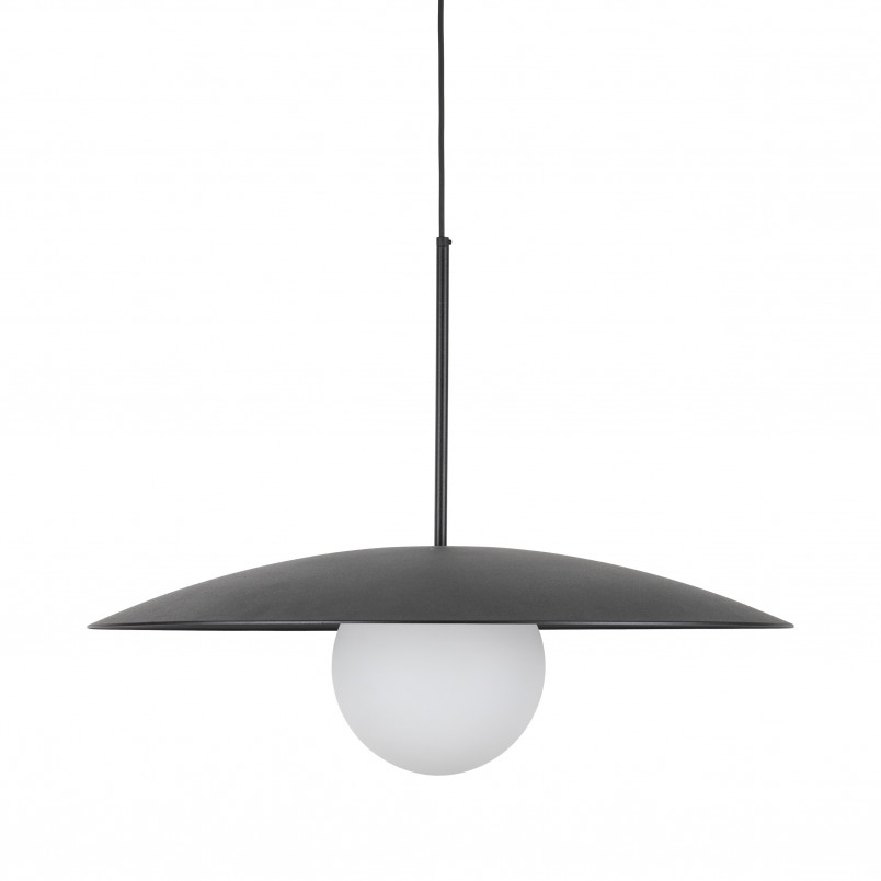 Lampa wisząca Slate | Metalowa z kulą szklaną | TK Lighting