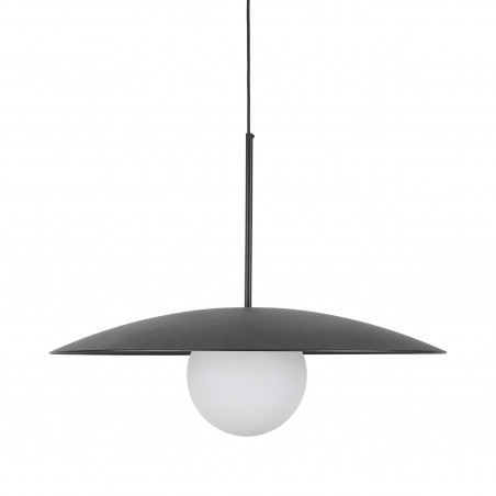 Lampa wisząca Slate | Metalowa z kulą szklaną | TK Lighting