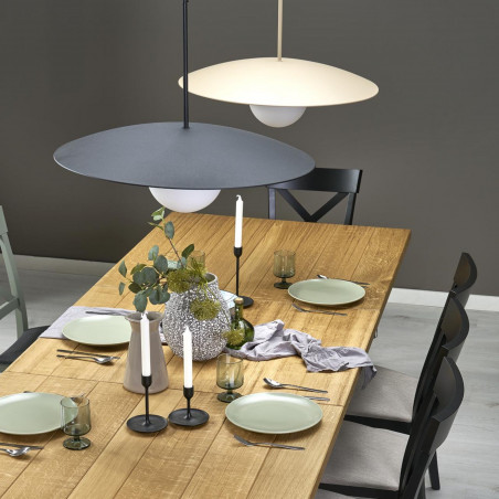 Lampa wisząca Slate Sabia - biały/beżowy TK Lighting | Kup teraz!