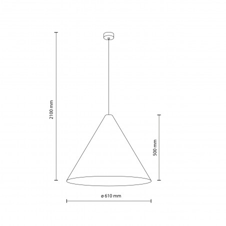 Lampa wisząca drewniana Solis | TK Lighting - Skandynawski Design