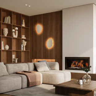 Kinkiet Stone beżowy TK Lighting | Elegancki design