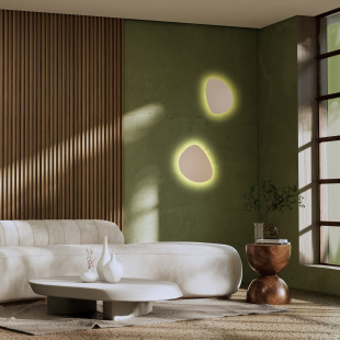 Kinkiet Stone beżowy TK Lighting | Elegancki design
