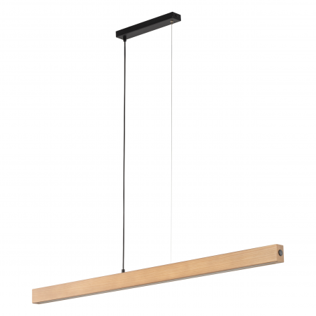Lampa drewniana wisząca Teo LED 126cm | TK Lighting