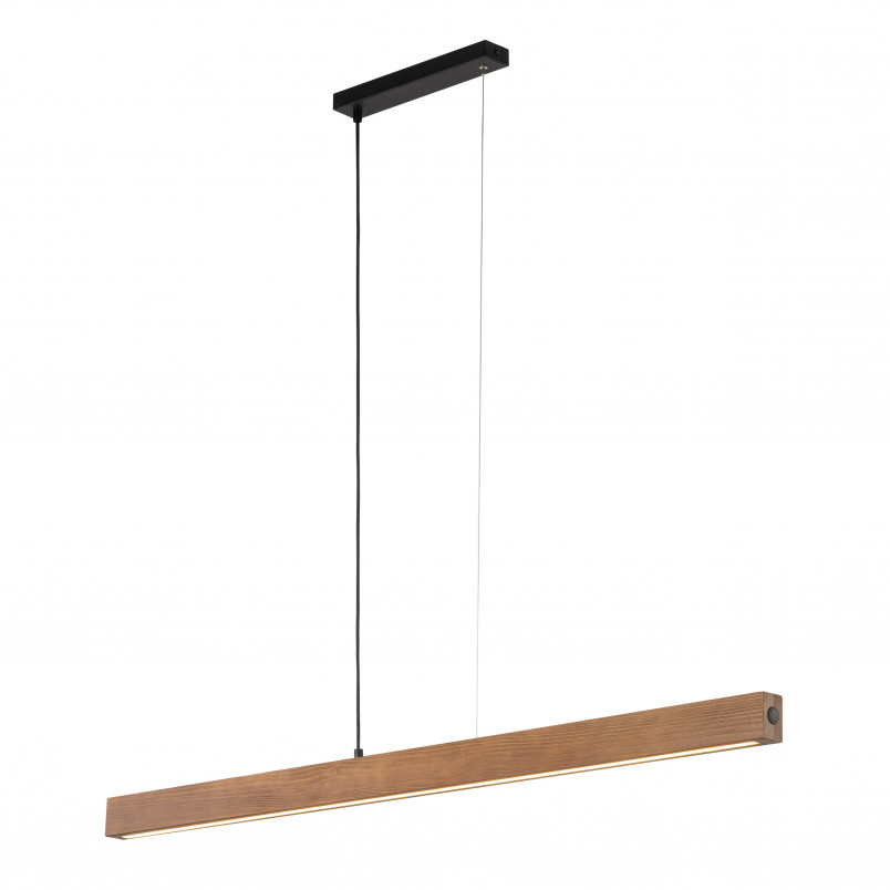Lampa drewniana Teo LED 126cm orzech | TK Lighting - Oświetlenie