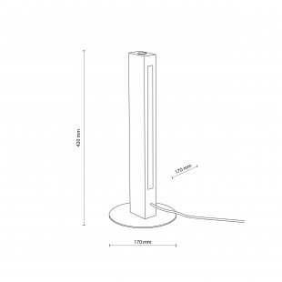 Lampa drewniana Teo LED TK Lighting | Skandynawski Design
