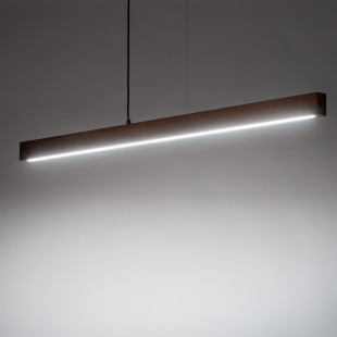 Lampa drewniana Teo LED 126cm orzech | TK Lighting - Oświetlenie