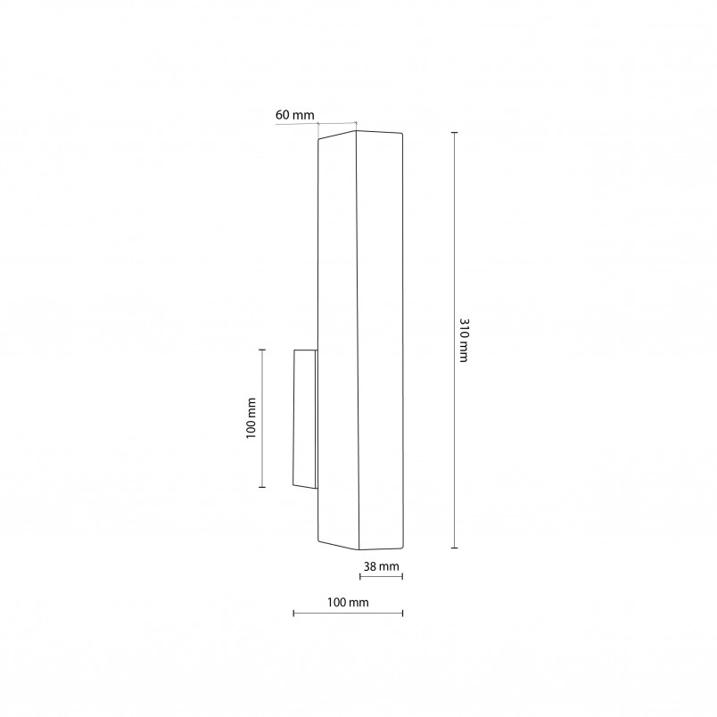 Kinkiet drewniany Teo LED | TK Lighting - Skandynawski design