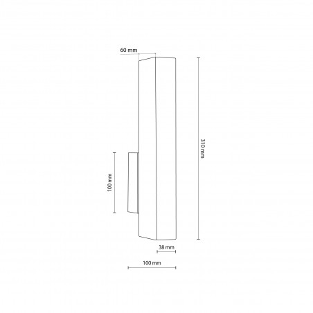Kinkiet drewniany Teo LED | TK Lighting - Skandynawski design