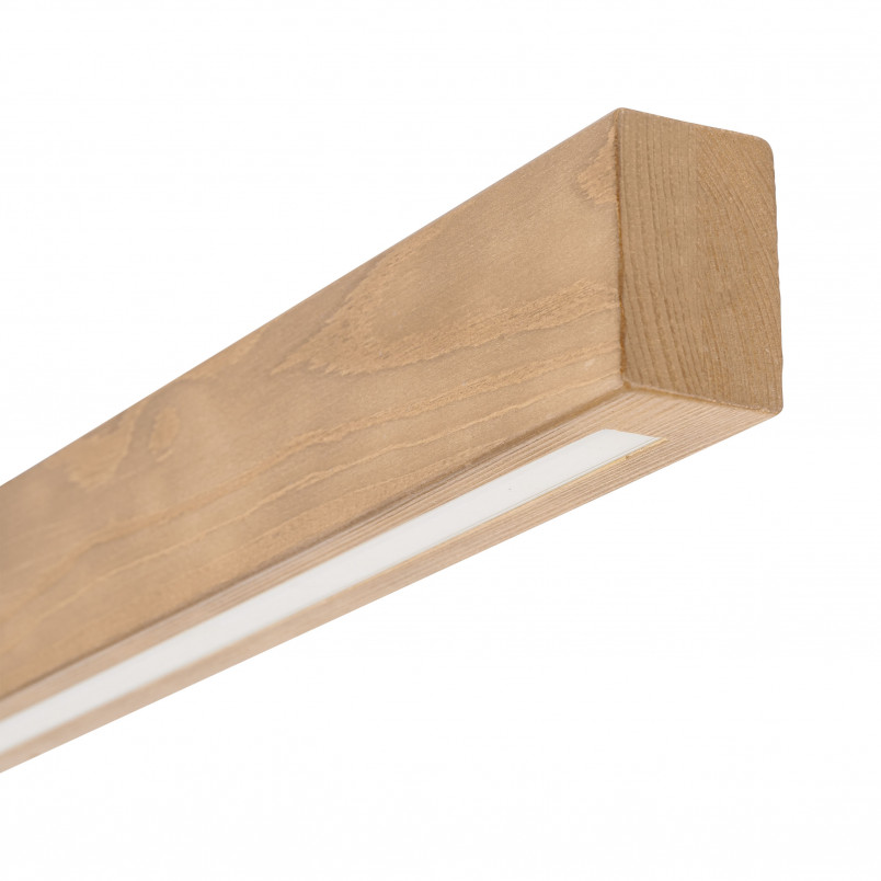 Lampa sufitowa drewniana Teo LED 96cm | TK Lighting