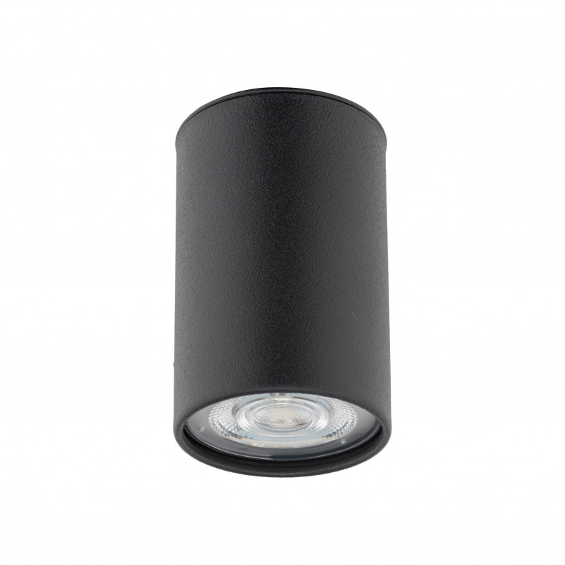 Lampa spot Tubka czarna TK Lighting | Downlight GU10