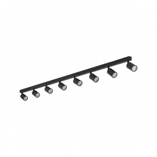 Reflektor sufitowy 8 punktowy TK Lighting | Czarny, Metal