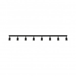 Reflektor sufitowy 8 punktowy TK Lighting | Czarny, Metal