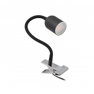 Lampka klips Top czarna TK Lighting - Oświetlenie LED
