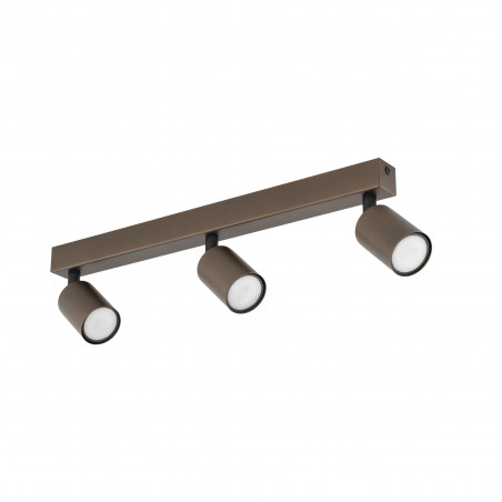 Reflektor sufitowy 3 punktowy TK Lighting - Brązowy | TK Lighting