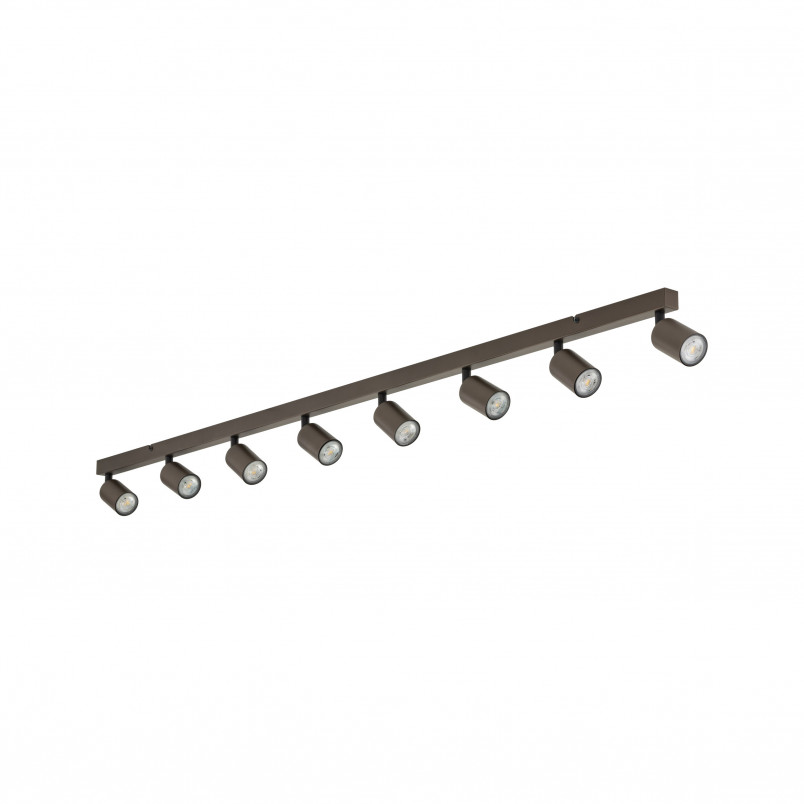 Reflektor sufitowy 8 punktowy TK Lighting | Brązowy