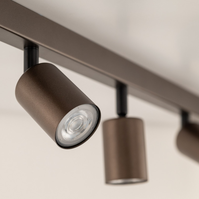 Reflektor sufitowy 6 punktowy TK Lighting | Brązowy
