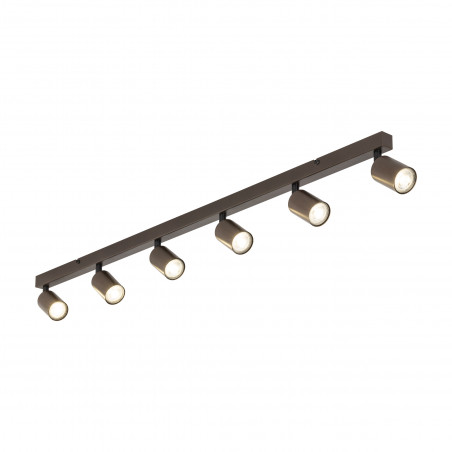 Reflektor sufitowy 6 punktowy TK Lighting | Brązowy