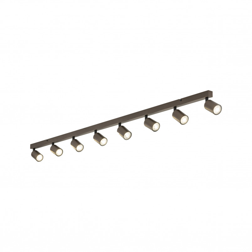 Reflektor sufitowy 8 punktowy TK Lighting | Brązowy
